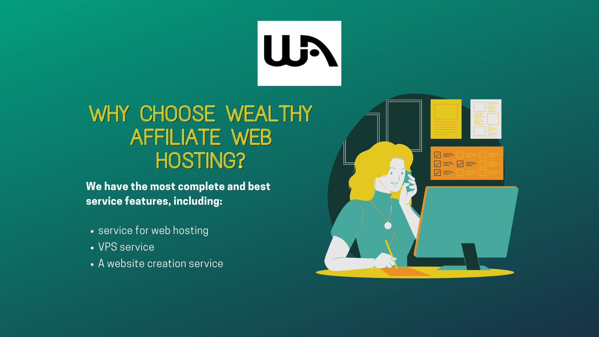 Why choose Wealth Affiliate Hosting advert